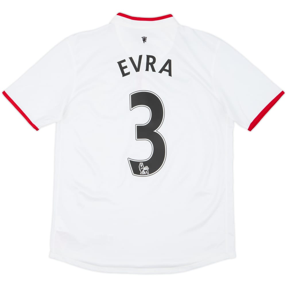 2012-14 Manchester United Away Shirt Evra #3 - 9/10 - (XL.Boys)