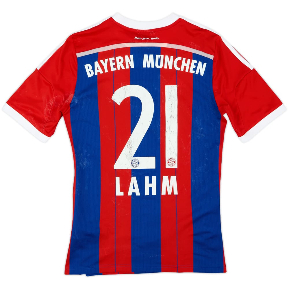 2014-15 Bayern Munich Home Shirt Lahm #21 - 4/10 - (XL.Boys)
