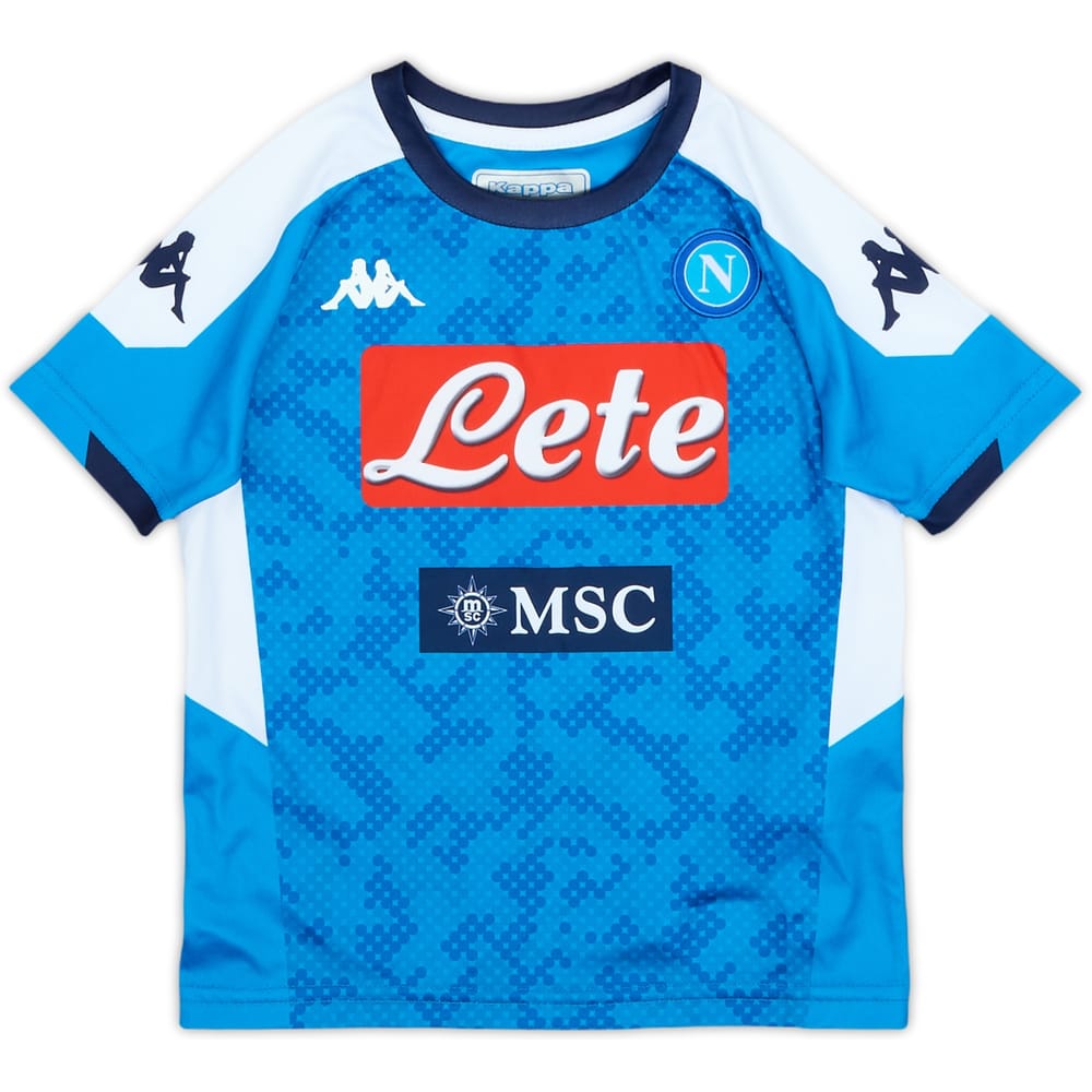 2019-20 Napoli Home Shirt - 10/10 - (2-3 Years)