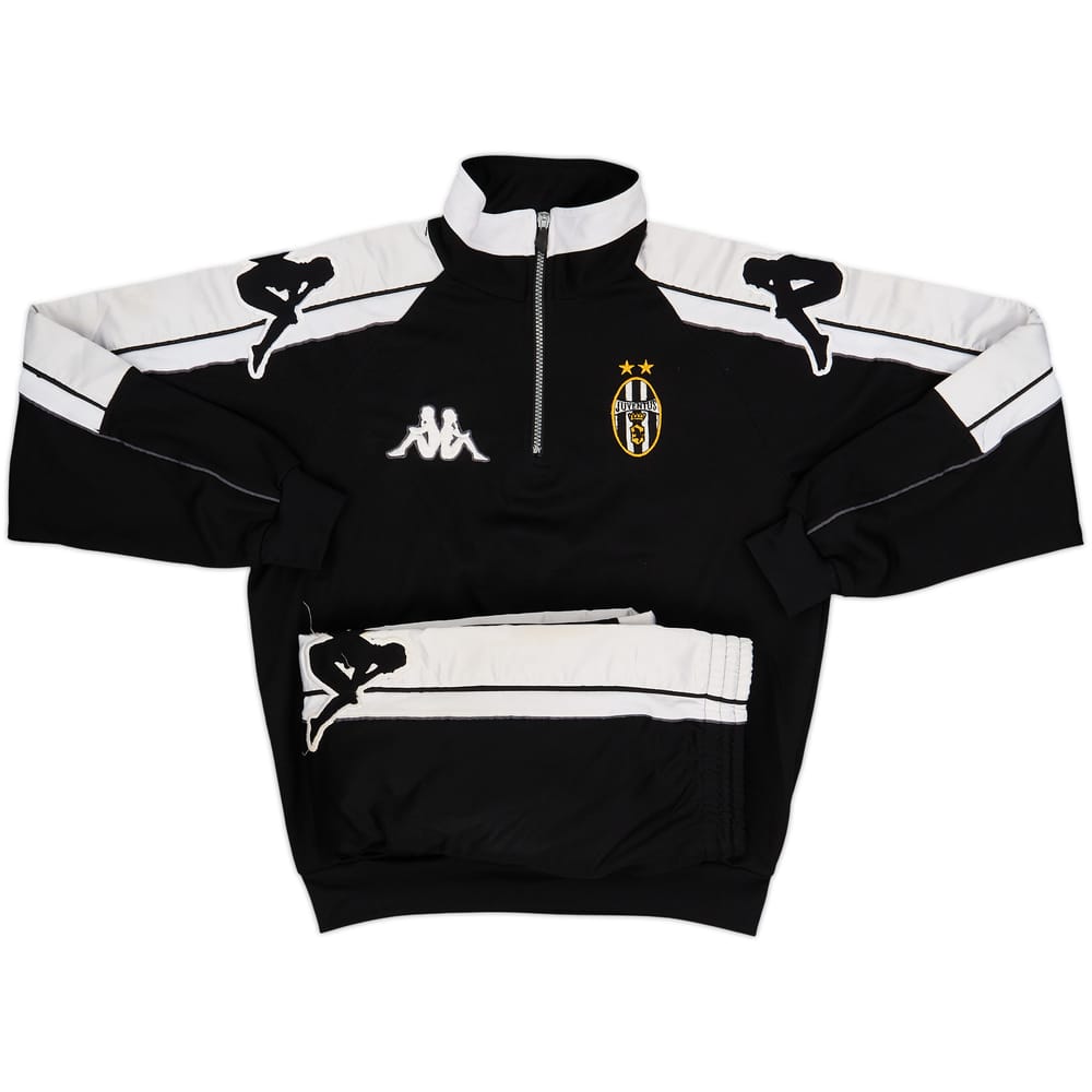 1998-99 Juventus Kappa 1/4 Zip Tracksuit - 6/10 - (YXXL)