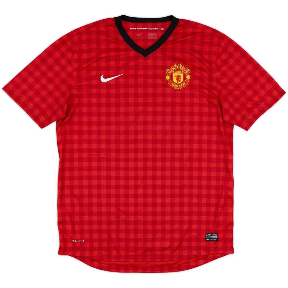 2012-13 Manchester United Home Shirt - 4/10 - (L)