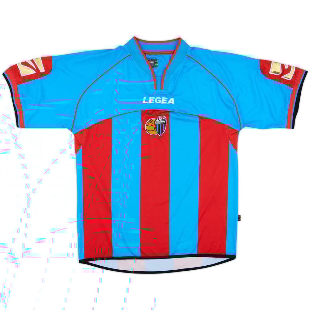 2005-07 Catania Home Shirt #7 - 8/10 - (L)