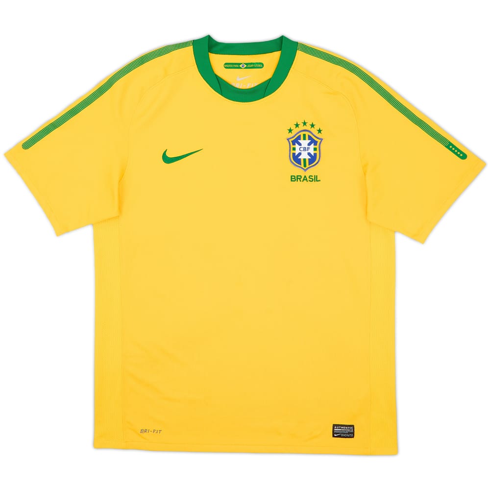 2010-11 Brazil Home Shirt - 4/10 - (M)