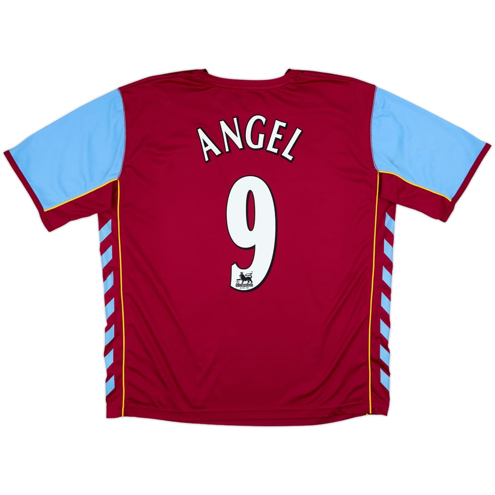 2005-06 Aston Villa Home Shirt Angel #9 - 7/10 - (XL)