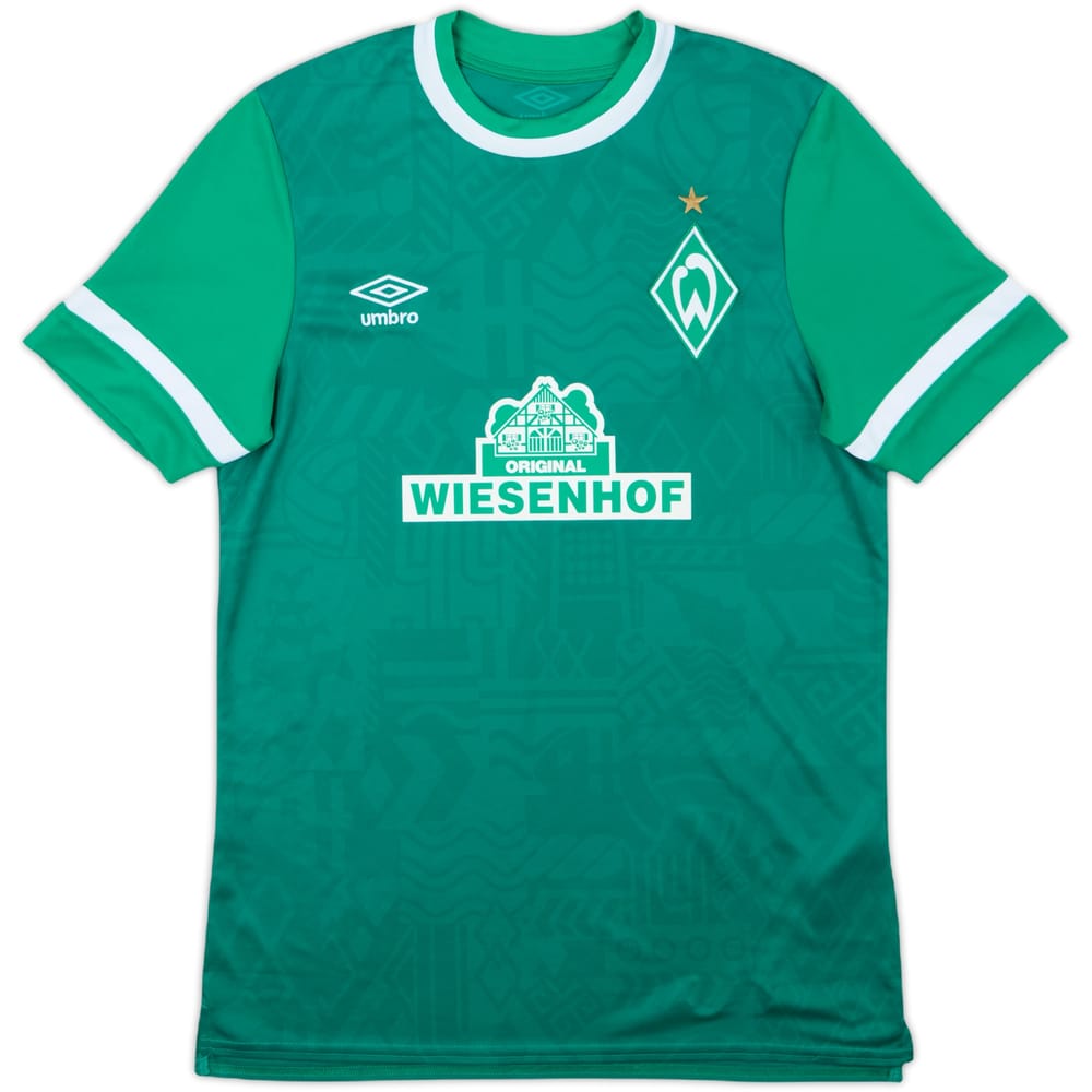 2021-22 Werder Bremen Home Shirt - 9/10 - (S)