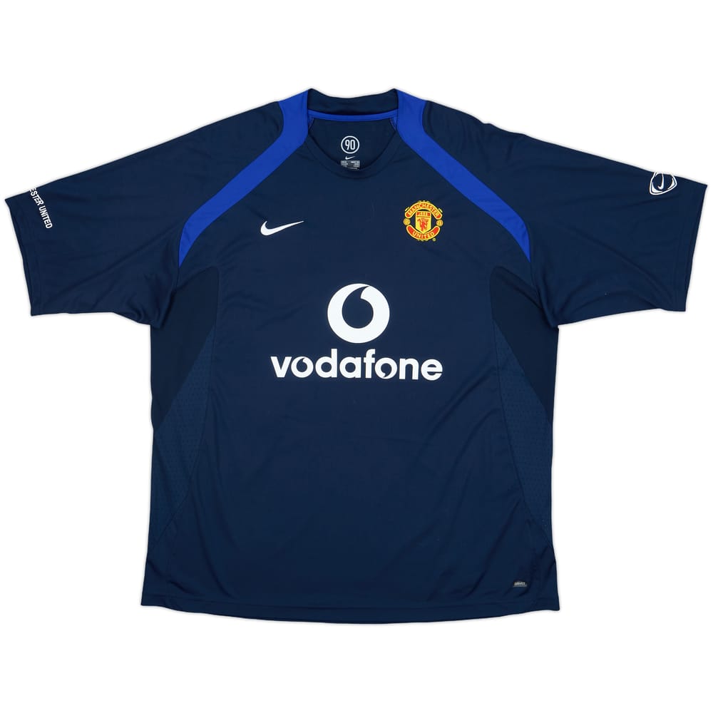 2005-06 Manchester United Nike Training Shirt - 8/10 - (XL)