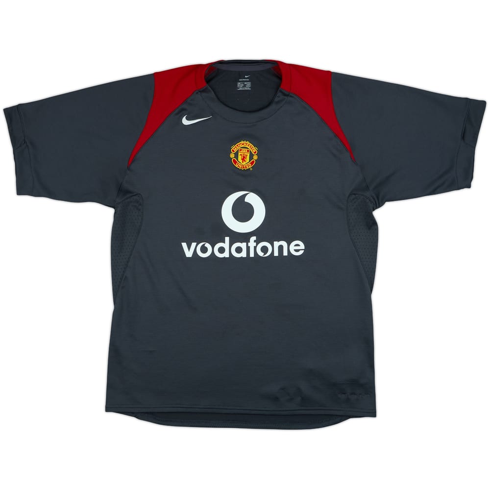 2005-06 Manchester United Nike Training Shirt - 8/10 - (L)