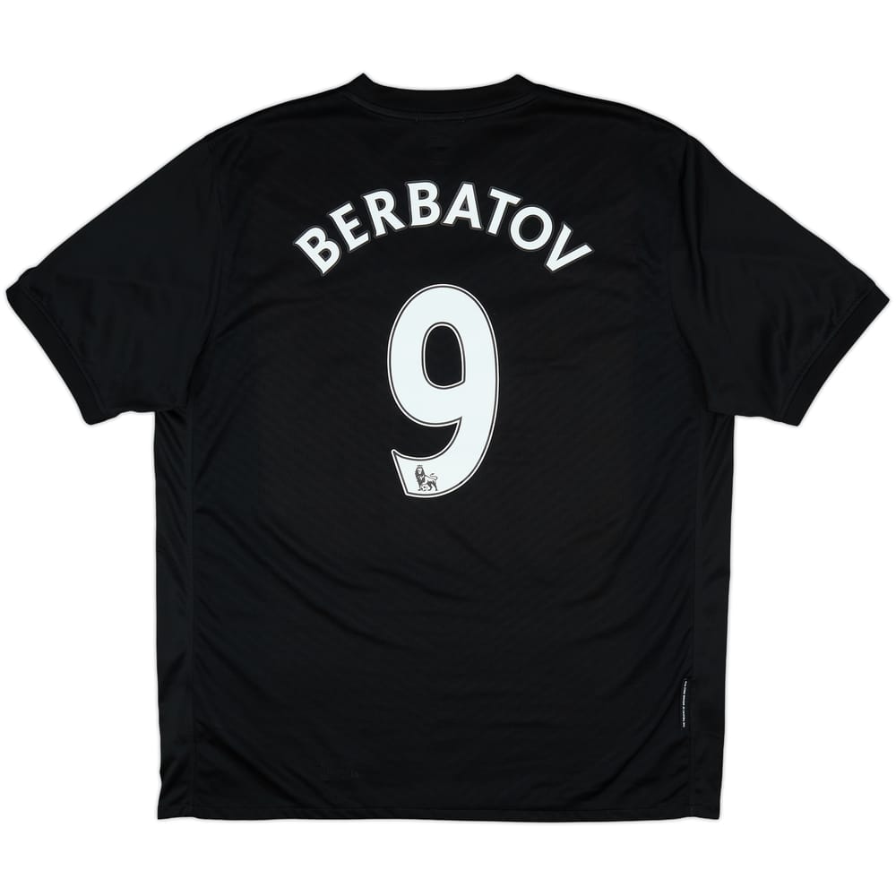 2009-10 Manchester United Away Shirt Berbatov #9 - 9/10 - (XL)
