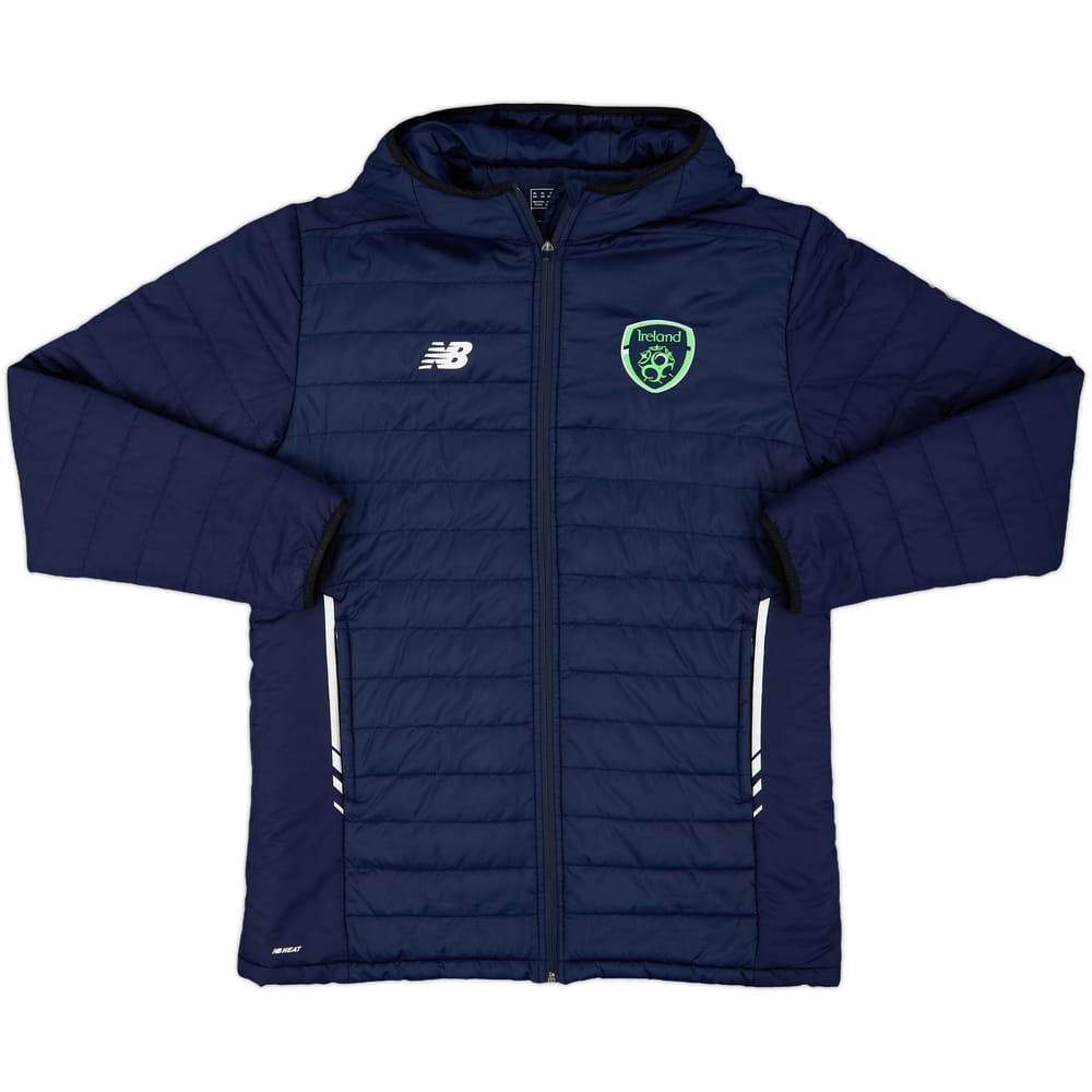 2017-18 Ireland New Balance Padded Bench Coat - 9/10 - (XL)