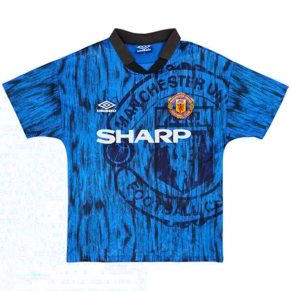 1992-93 Manchester United Away Shirt - 8/10 - (S)