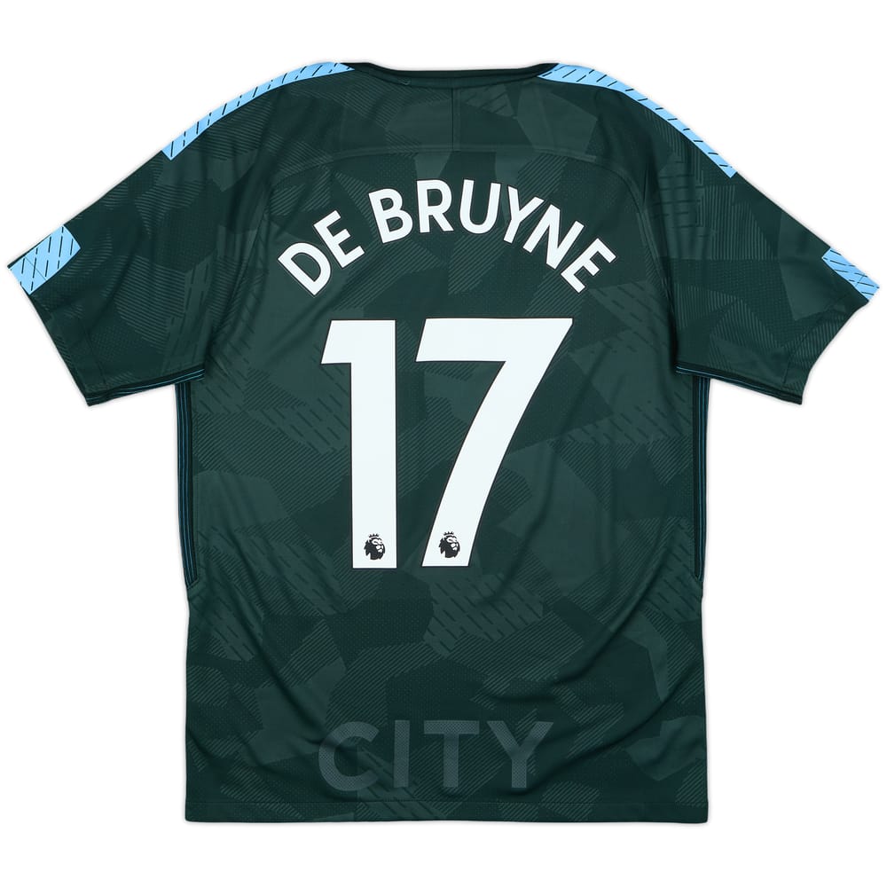 2017-18 Manchester City Third Shirt De Bruyne #17 - 8/10 - (S)