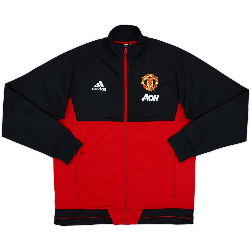 2017-18 Manchester United NIke Track Jacket - 10/10 - (L)