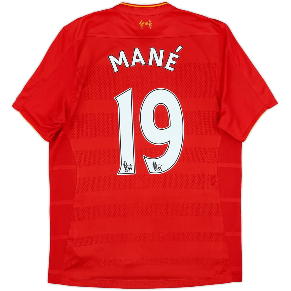 2016-17 Liverpool Home Shirt Mane #19 - 5/10 - (M)