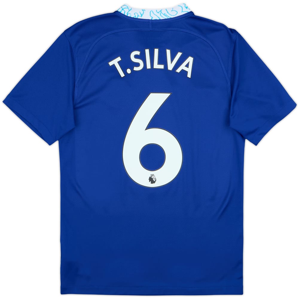 2022-23 Chelsea Home Shirt T.Silva #6 - 9/10 - (S)