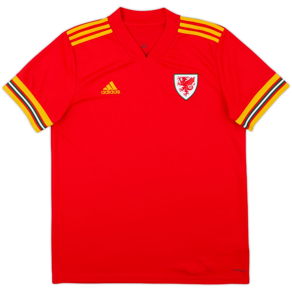 2020-21 Wales Home Shirt - 9/10 - (L)