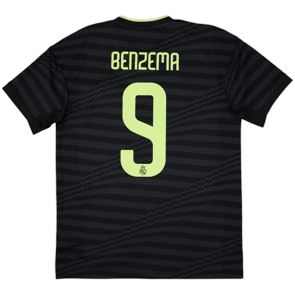 2022-23 Real Madrid Third Shirt Benzema #9 - 10/10 - (M)