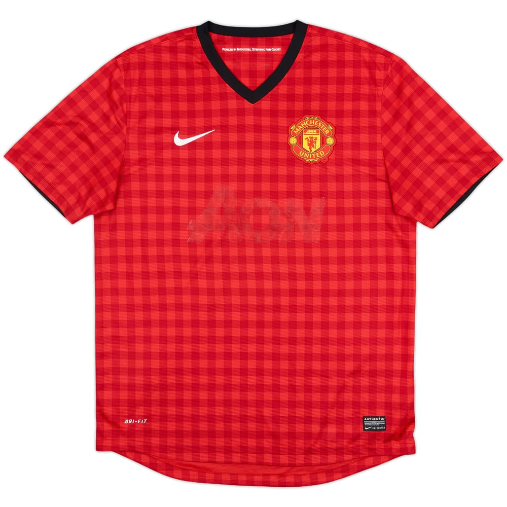 2012-13 Manchester United Home Shirt - 4/10 - (L)