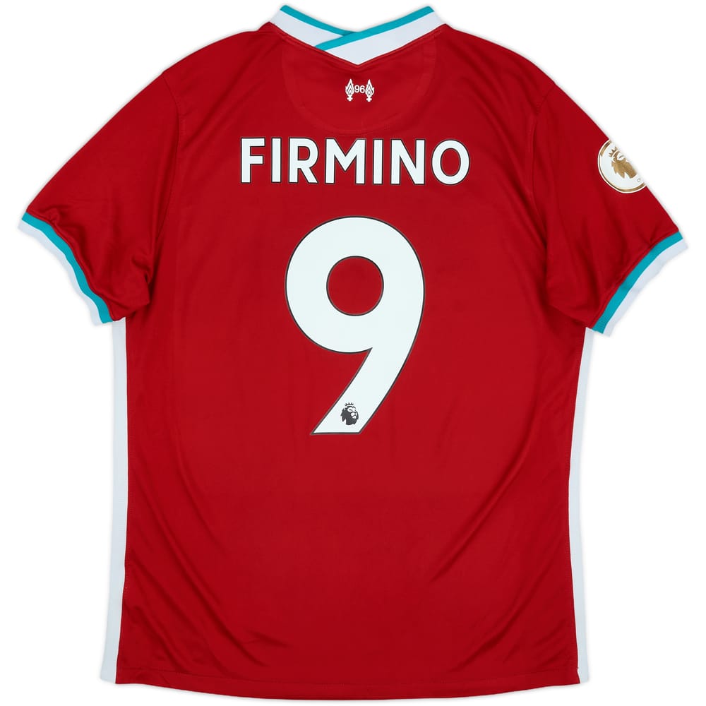 2020-21 Liverpool Home Shirt Firmino #9 - 6/10 - (L)