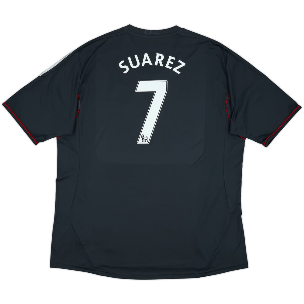 2011-12 Liverpool Away Shirt Suarez #7 - 9/10 - (3XL)