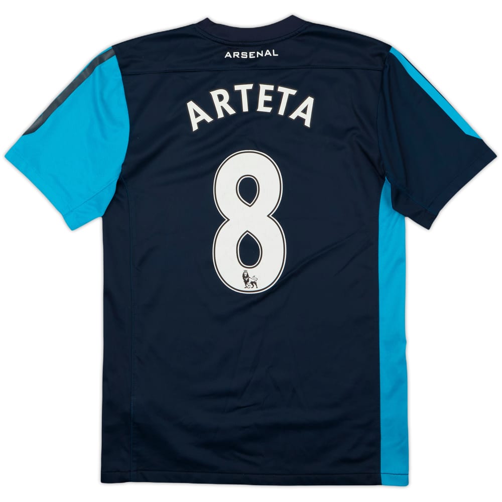 2011-12 Arsenal Away Shirt Arteta #8 - 6/10 - (S)