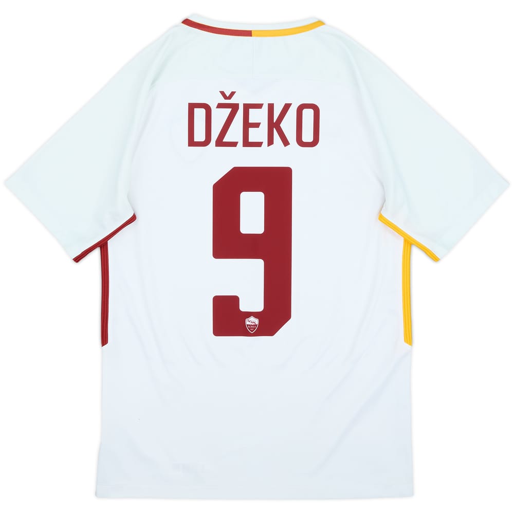 2017-18 Roma Away Shirt Dzeko #9 - 8/10 - (S)