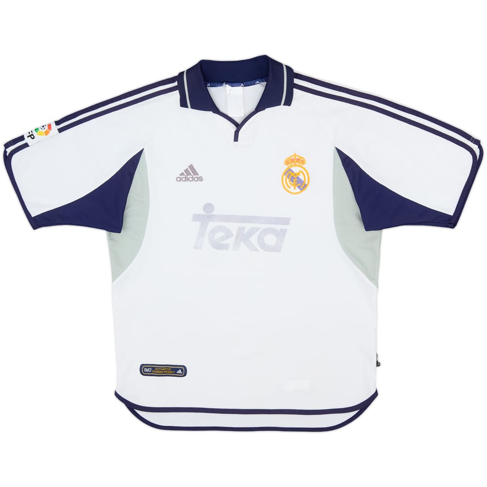 2000-01 Real Madrid Home Shirt - 4/10 - (M)