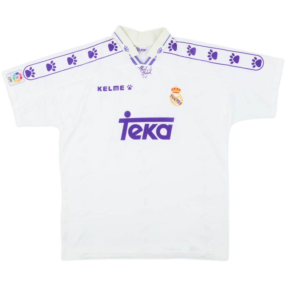 1994-96 Real Madrid Home Shirt - 6/10 - (L)