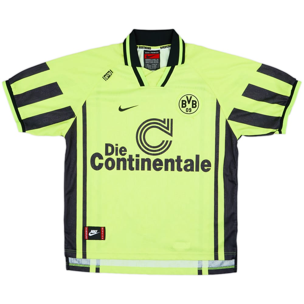 1996-97 Borussia Dortmund Home Shirt - 7/10 - (L)