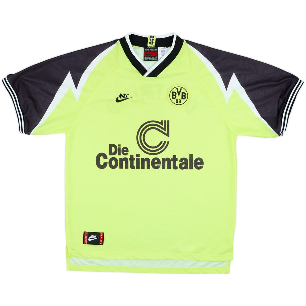 1995-96 Borussia Dortmund Home Shirt - 10/10 - (XL)