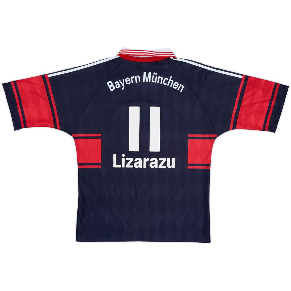1997-99 Bayern Munich Home Shirt Lizarazu #11 - 9/10 - (XL)