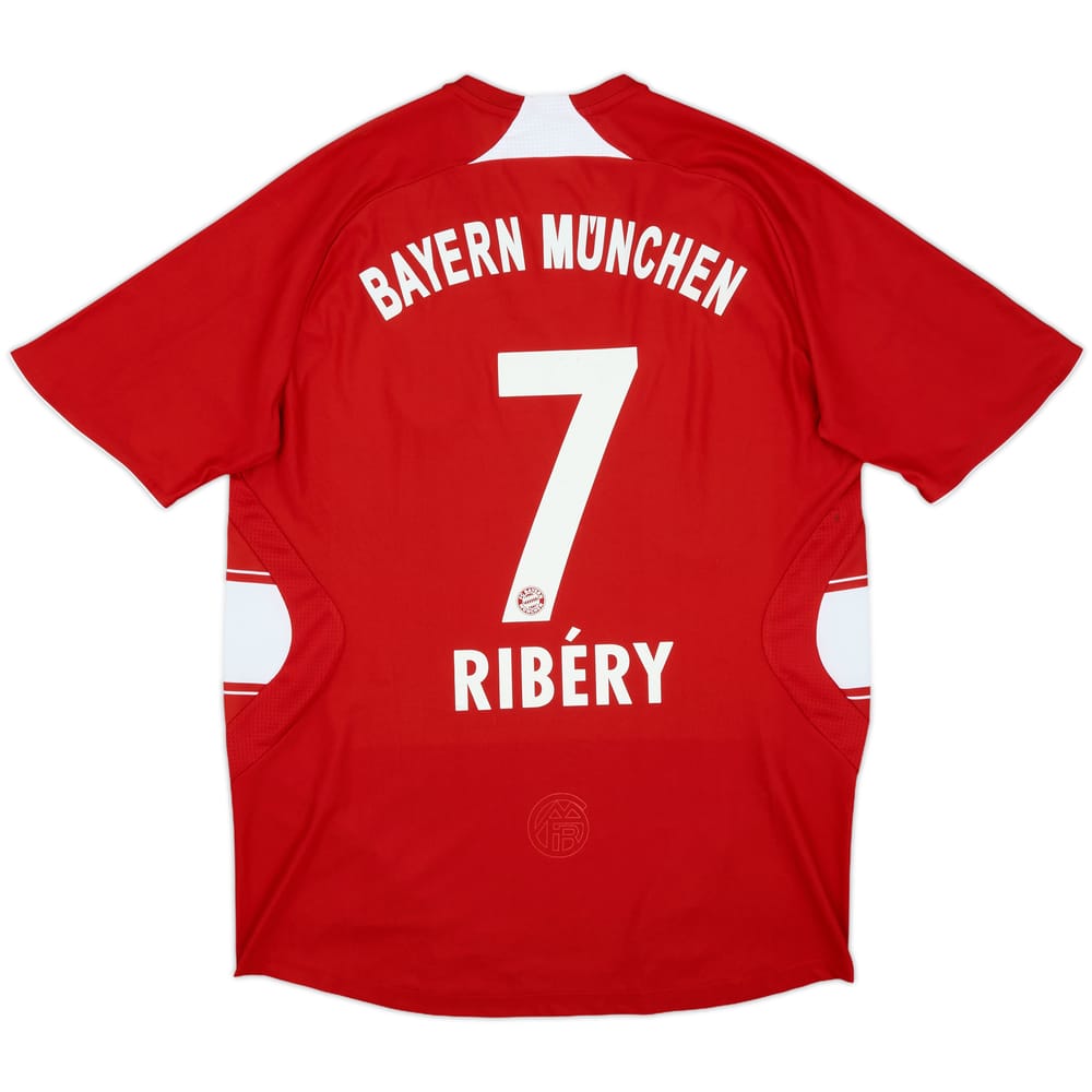2007-08 Bayern Munich Home Shirt Ribery #7 - 6/10 - (M)