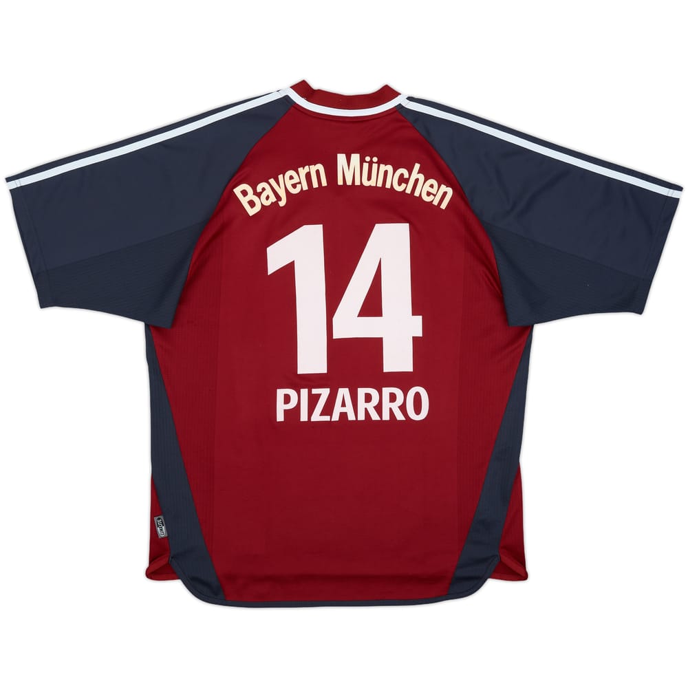 2001-02 Bayern Munich Home Shirt Pizarro #14 - 7/10 - (L)