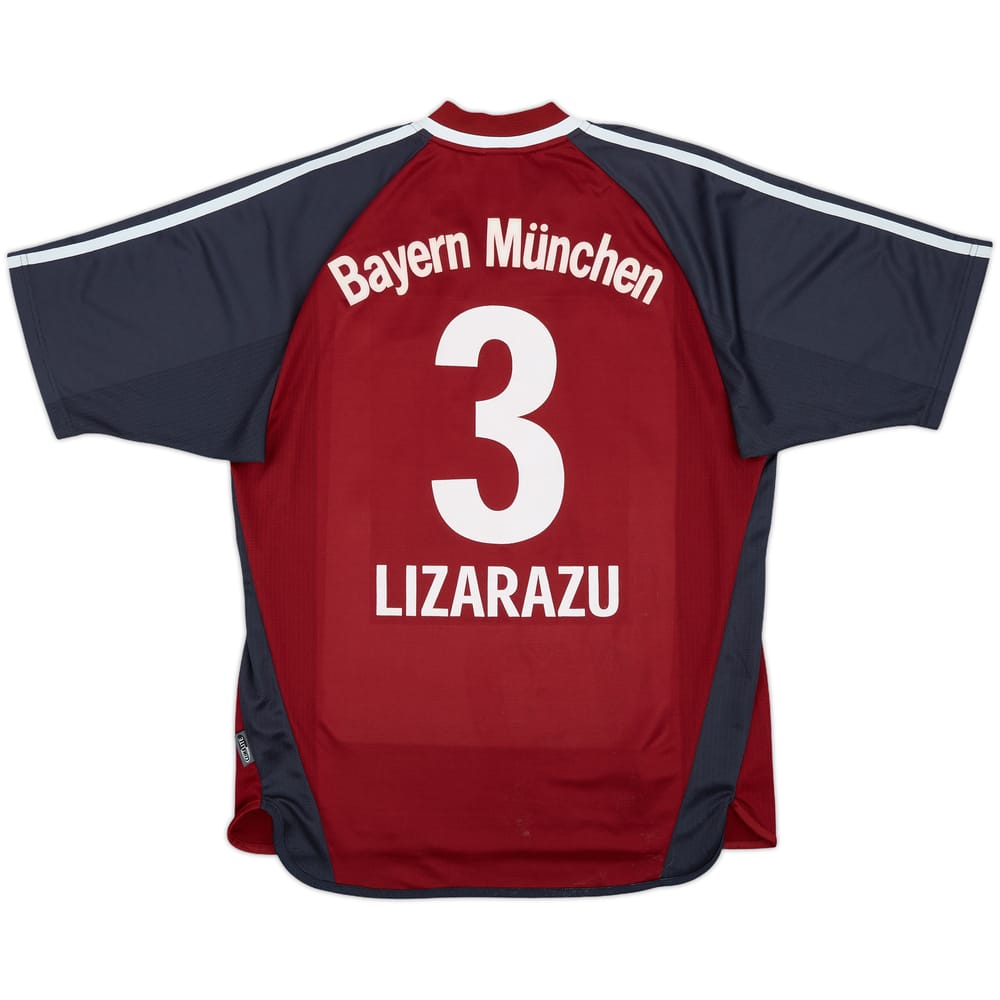 2001-02 Bayern Munich Home Shirt Lizarazu #3 - 7/10 - (M)