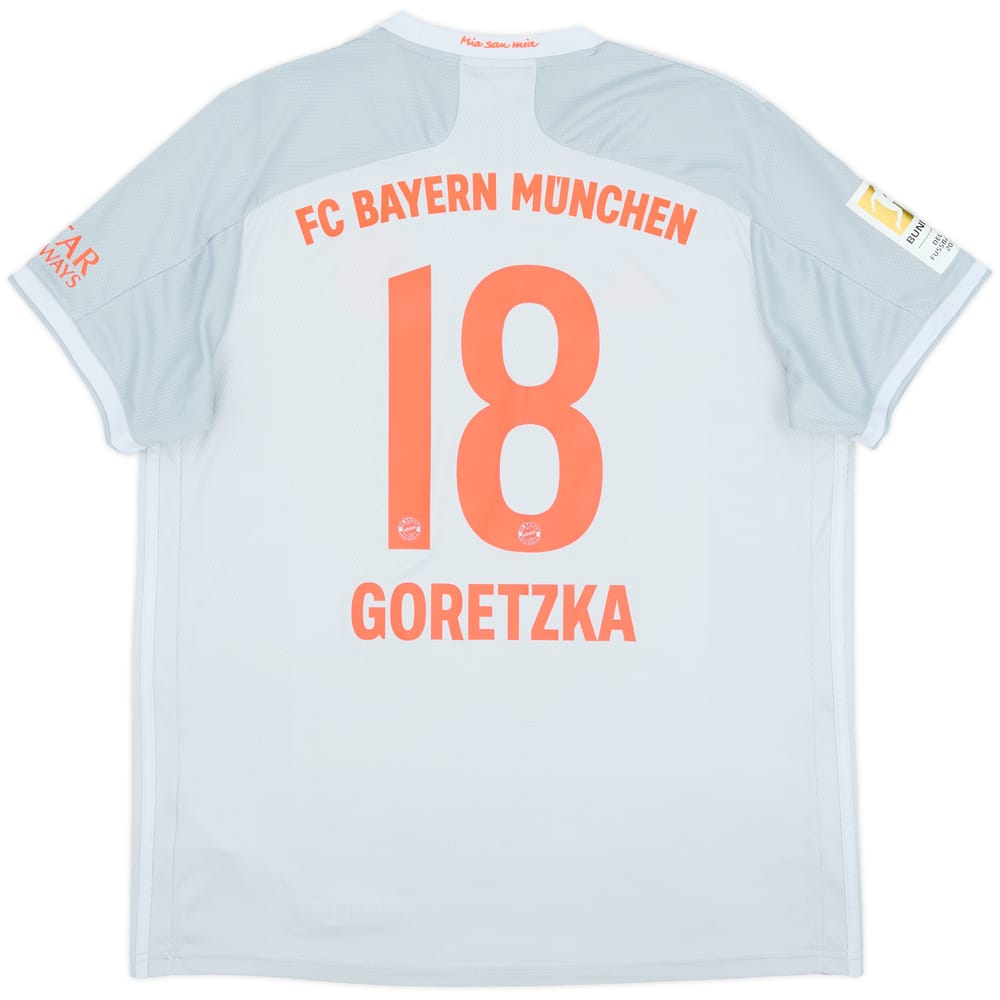 2020-21 Bayern Munich Away Shirt Goretzka #18 - 9/10 - (XL)