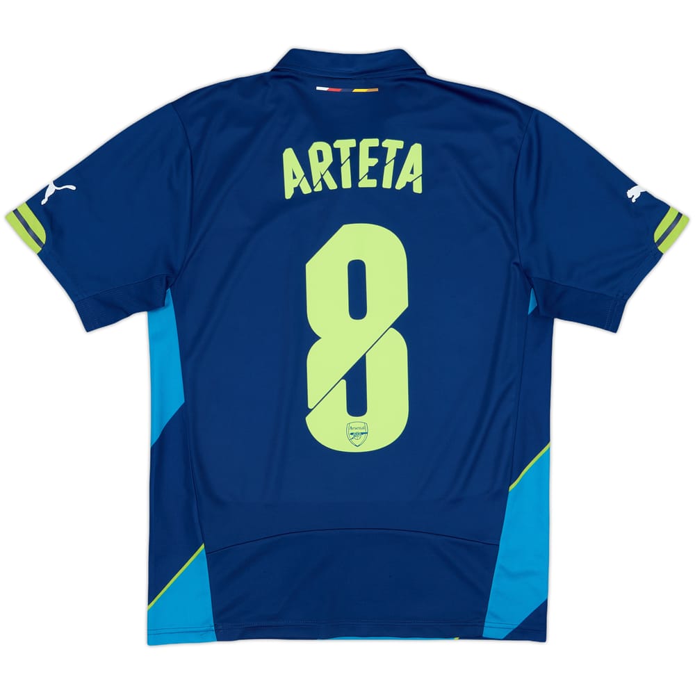 2014-15 Arsenal Third Shirt Arteta #8 - 8/10 - (S)