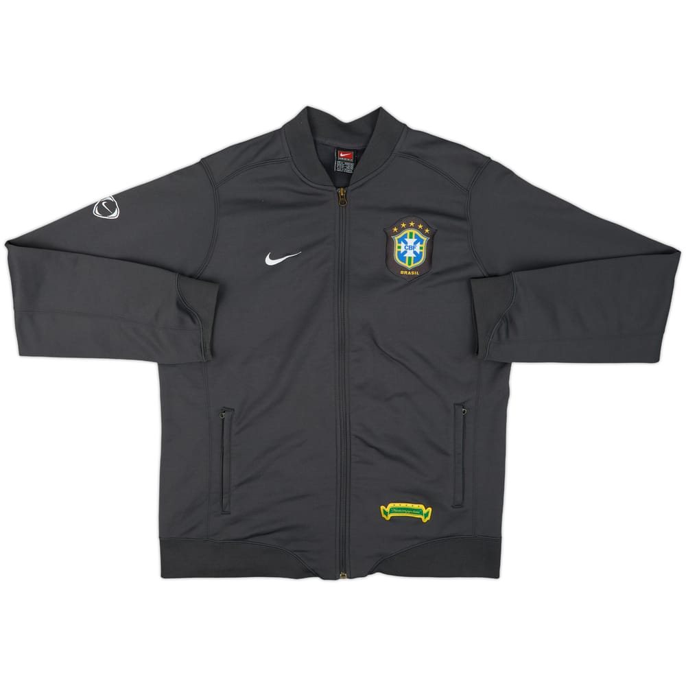 2006-08 Brazil Nike Track Jacket - 5/10 - (XL)