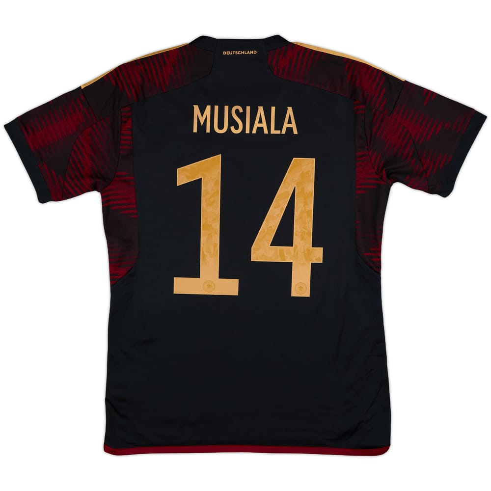2022-23 Germany Away Shirt Musiala #14 - 10/10 - (M)