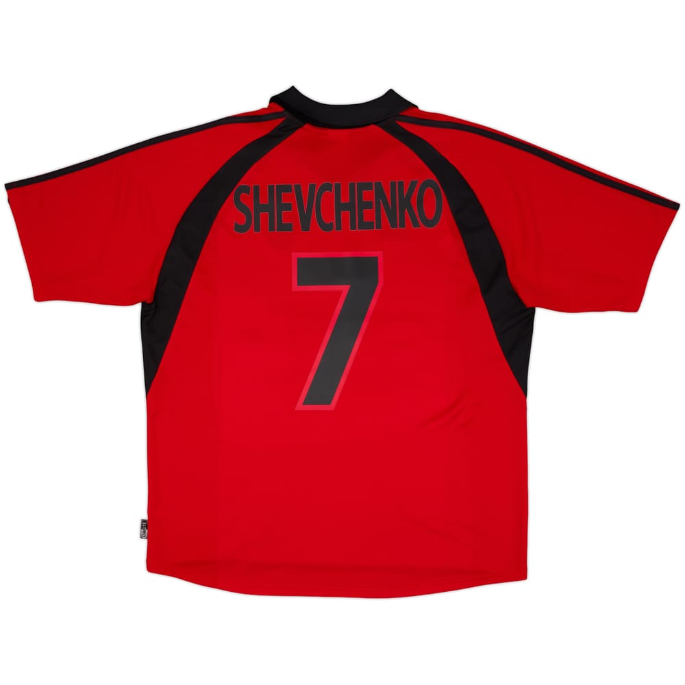 2001-02 AC Milan Third Shirt Shevchenko #7 - 6/10 - (XL)