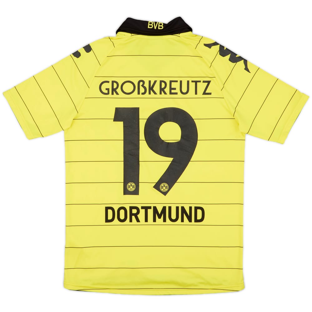 2010-11 Borussia Dortmund Home Shirt Grosskreutz #19 - 7/10 - (M)
