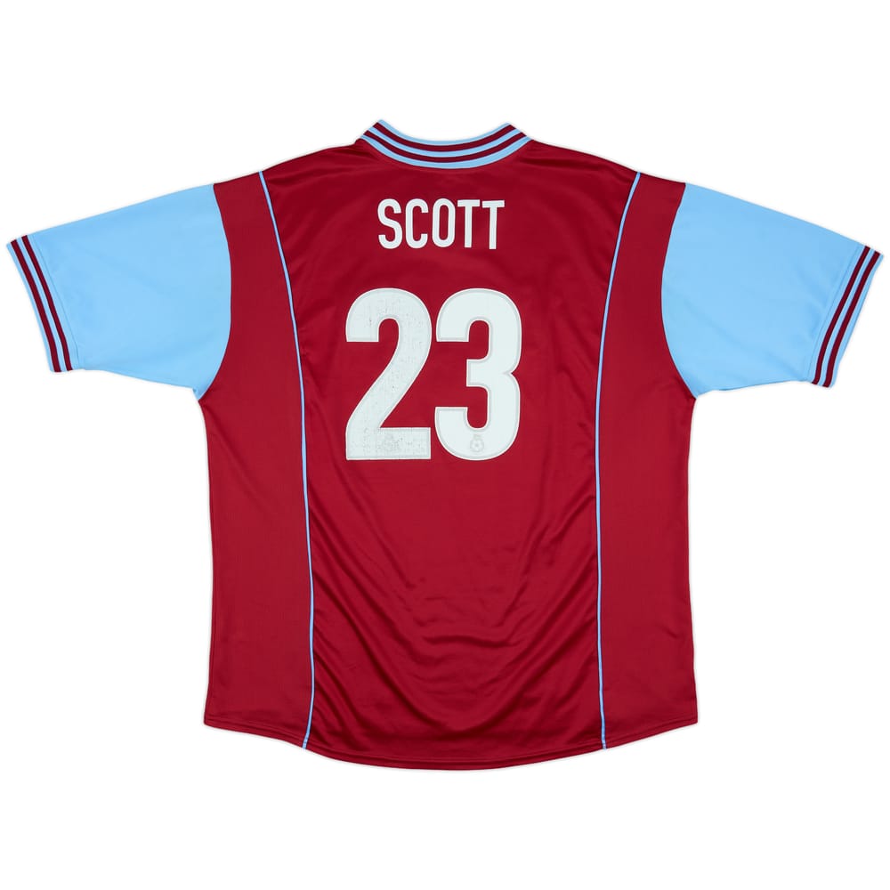 2001-02 Burnley Home Shirt Scott #23 - 7/10 - (XXL)
