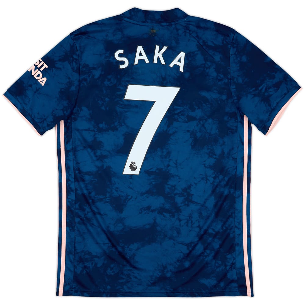 2020-21 Arsenal Third Shirt Saka #7 - 7/10 - (M)