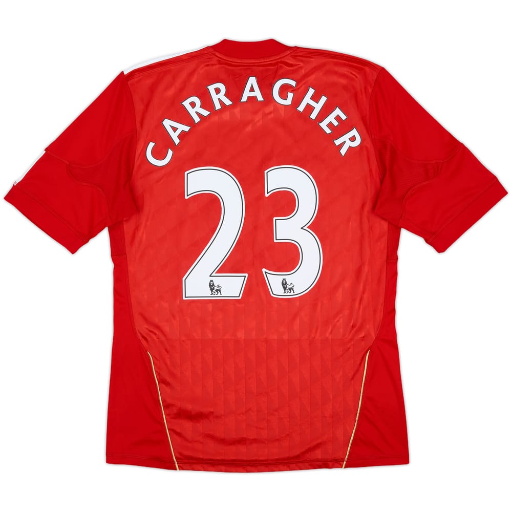 2010-12 Liverpool Home Shirt Carragher #23 - 6/10 - (M)