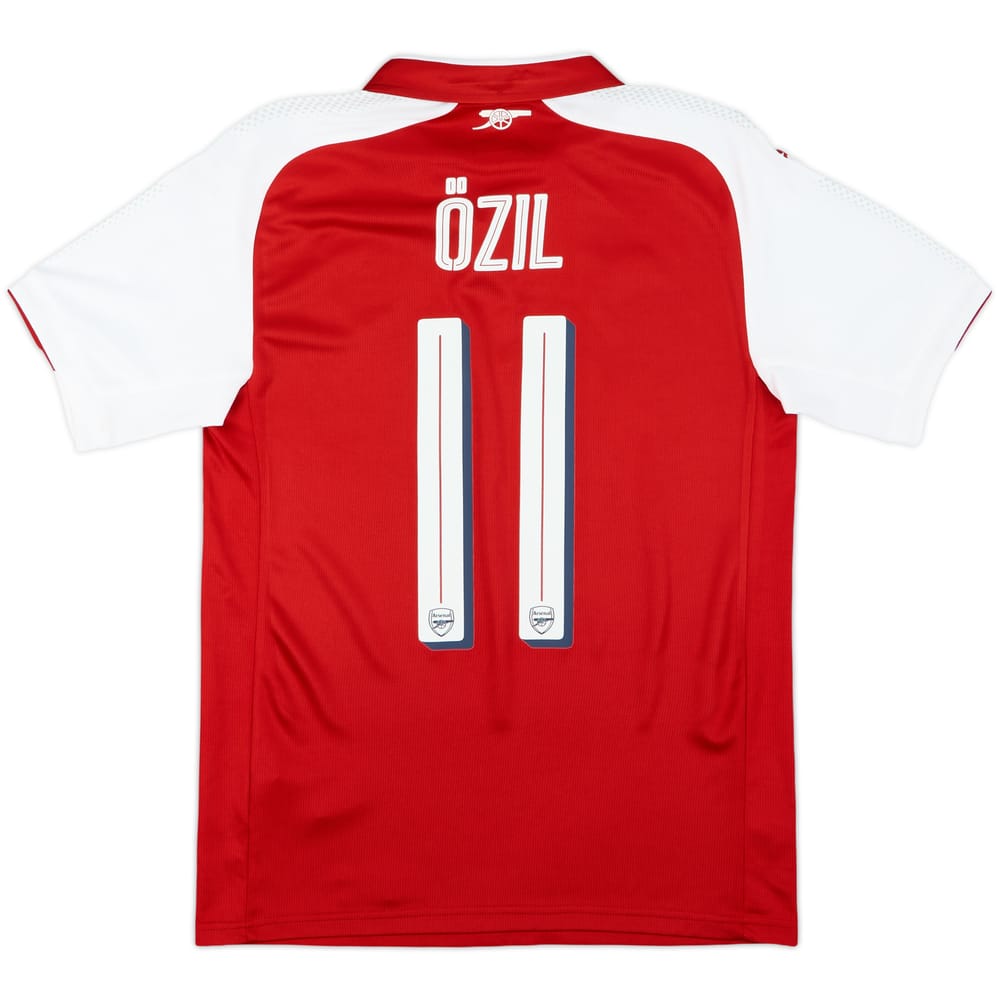 2017-18 Arsenal Home Shirt Ozil #11 - 7/10 - (XS)