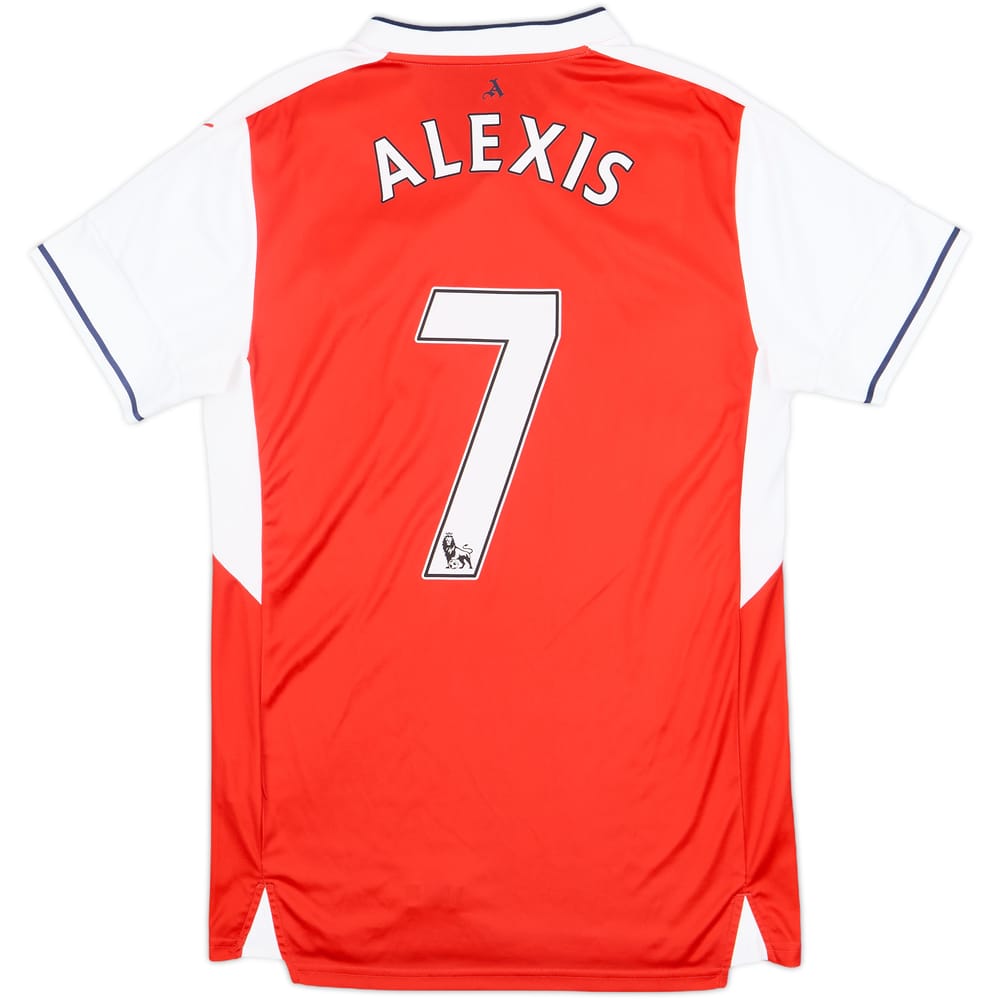 2016-17 Arsenal Home Shirt Alexis #7 - 8/10 - (S)