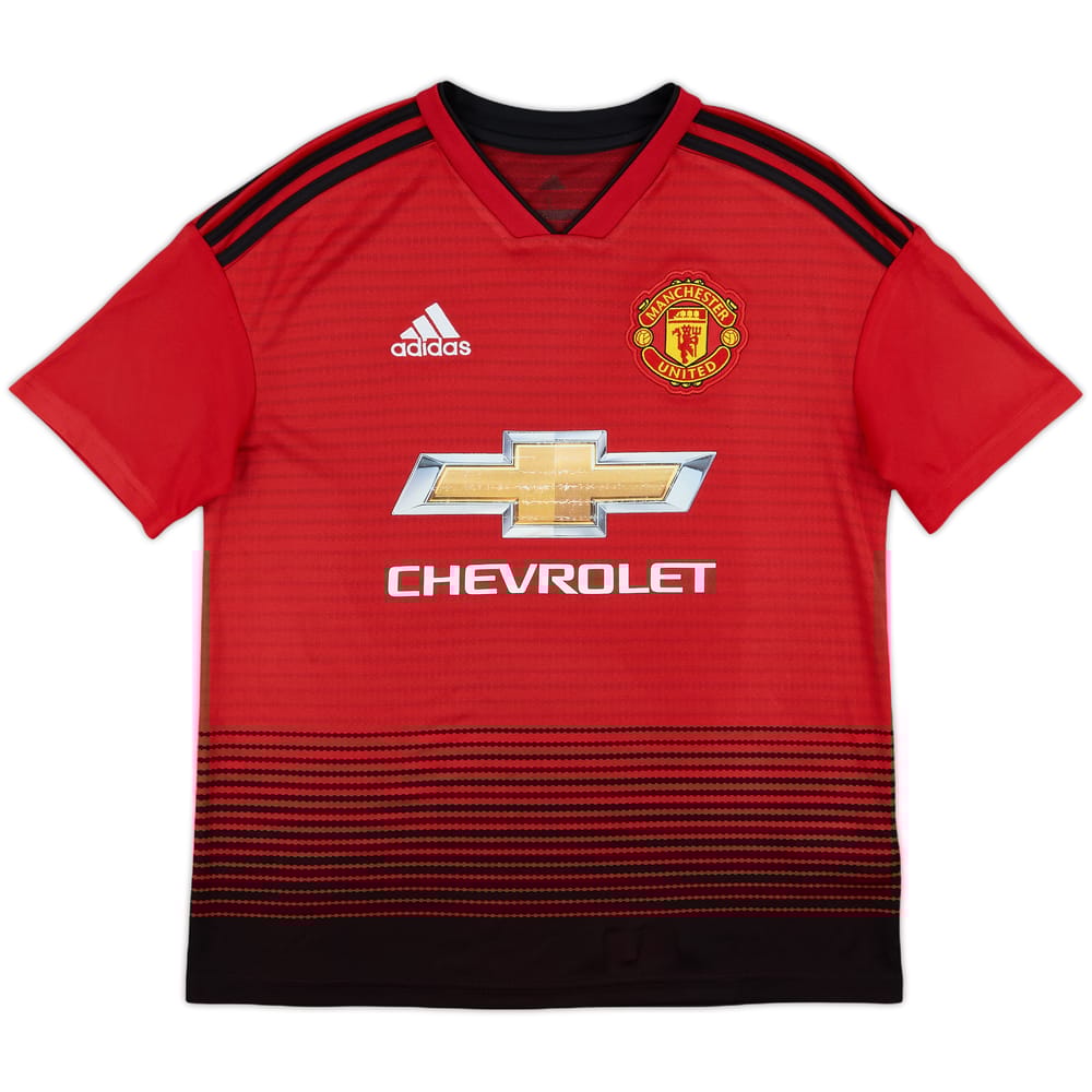 2018-19 Manchester United Home Shirt - 5/10 - (XL.Boys)