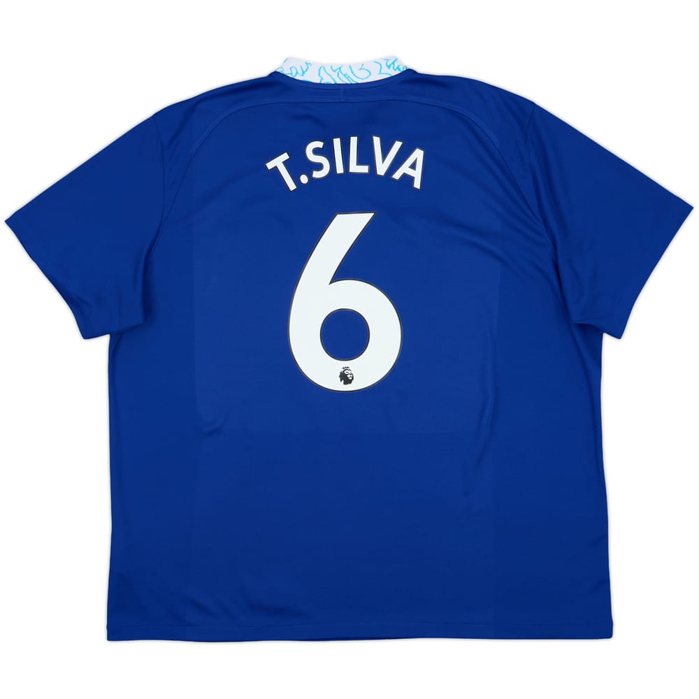 2022-23 Chelsea Home Shirt T.Silva #6 - 9/10 - (XXL)