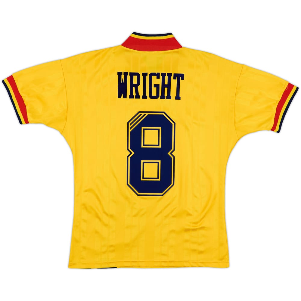 1993-94 Arsenal Away Shirt Wright #8 - 8/10 - (S)