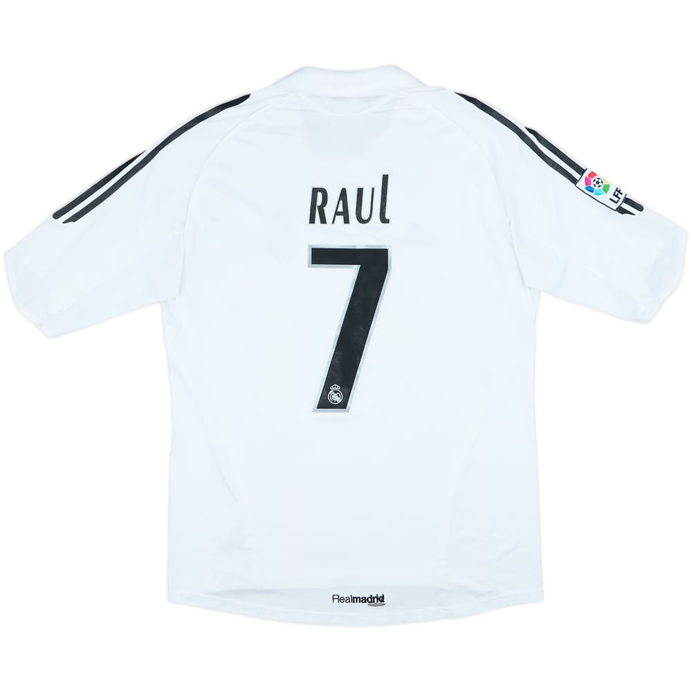 2005-06 Real Madrid Home Shirt Raul #7 - 4/10 - (L)