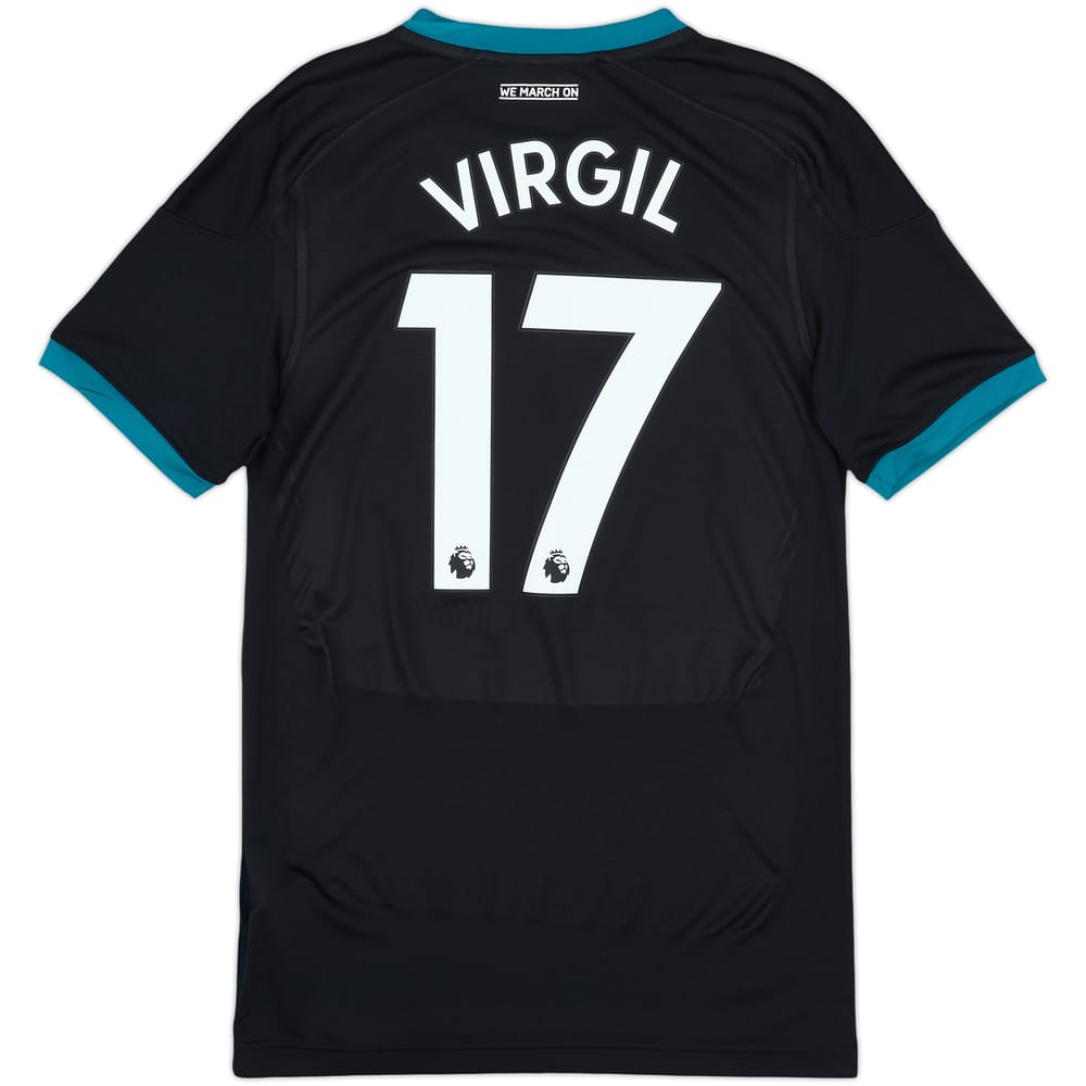 2017-18 Southampton Away Shirt Virgil #17 - 8/10 - (S)