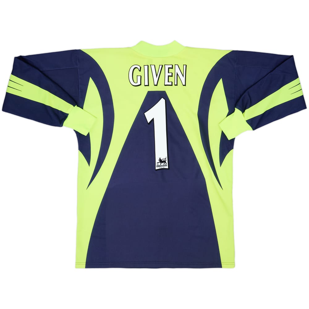 1998-99 Newcastle GK Shirt Given #1 - 8/10 - (M)